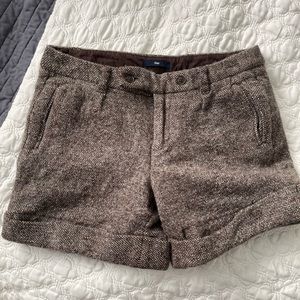 Gap wool shorts